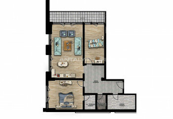 Квартира 3+1 в Трабзоне, Турция | PKK-46857