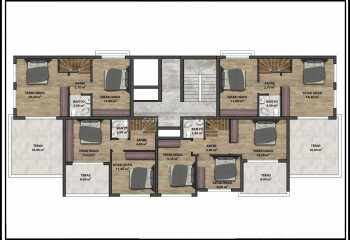 Квартира 4+1 в Анталии, Турция | PKK-45497