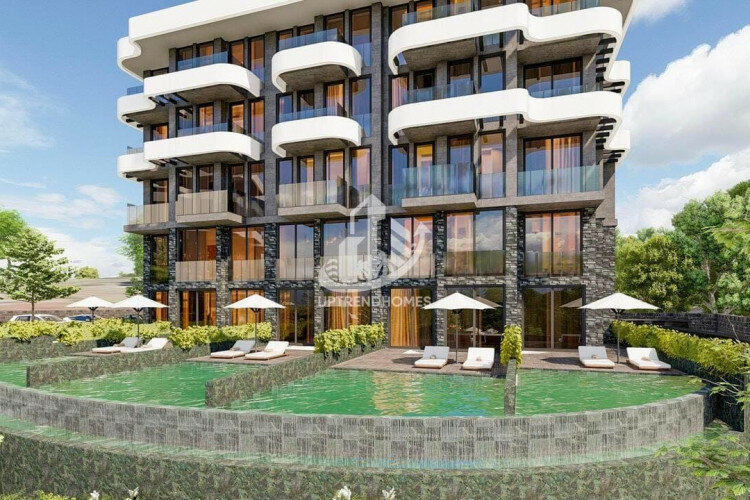 Квартира 1+1 в Каргыджаке, Алания, Турция | PTE-28509