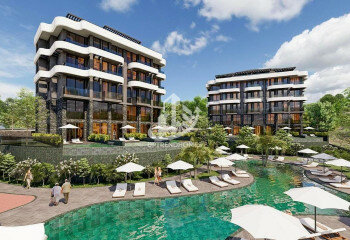 Квартира 1+1 в Каргыджаке, Алания, Турция | PTE-28509