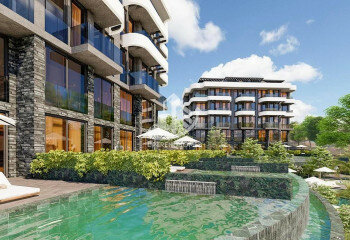 Квартира 1+1 в Каргыджаке, Алания, Турция | PTE-28509