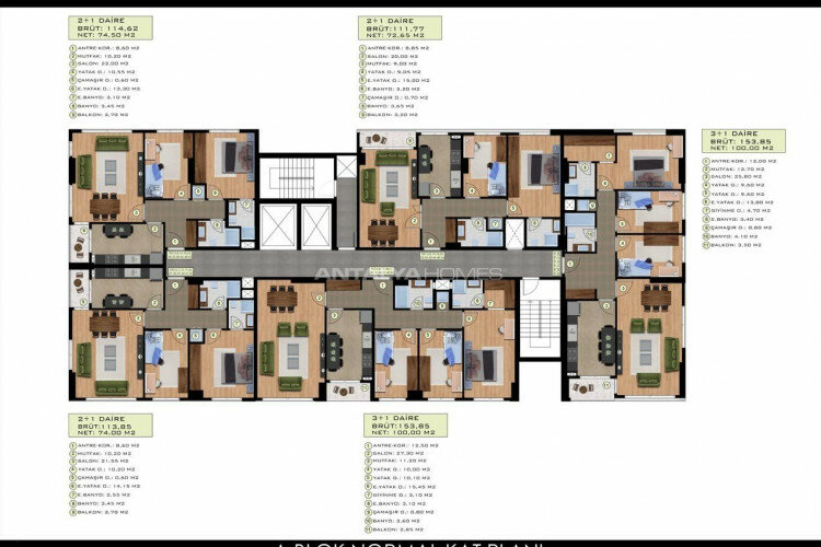 Квартира 3+1 в Стамбуле, Турция | STE-46547