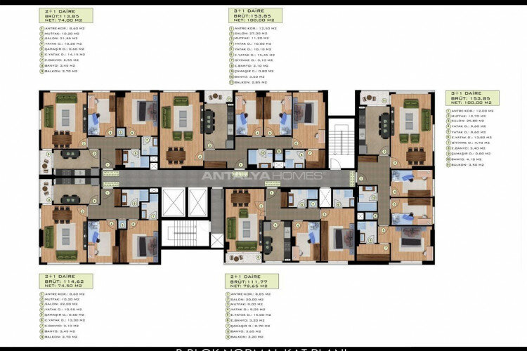 Квартира 3+1 в Стамбуле, Турция | STE-46547