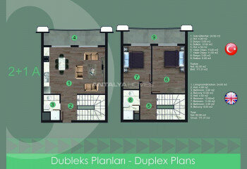 Квартира 3+1 в Анталии, Турция | STE-44912