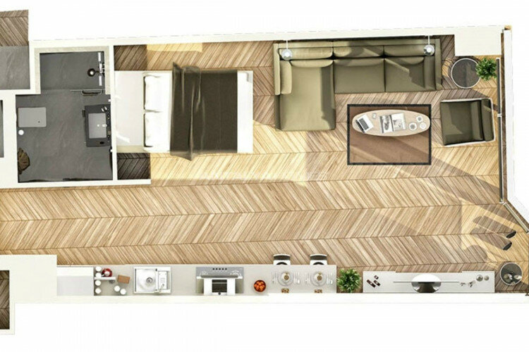 Квартира 2+1 в Стамбуле, Турция | SBB-46241