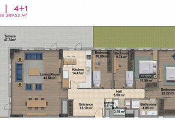 Квартира 1+1 в Стамбуле, Турция | PTE-46150