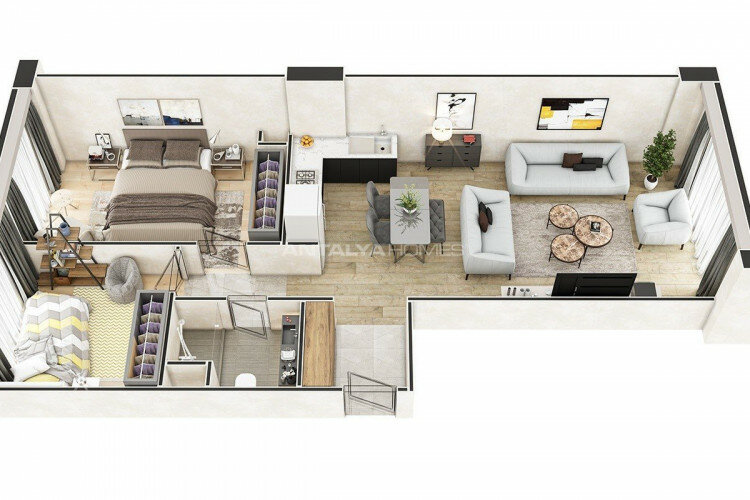 Квартира 3+1 в Стамбуле, Турция | SBB-46287