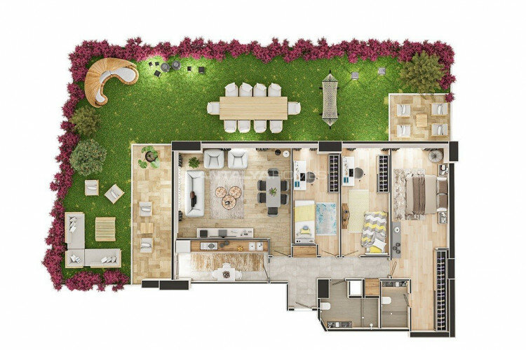 Квартира 3+1 в Стамбуле, Турция | SBB-46287