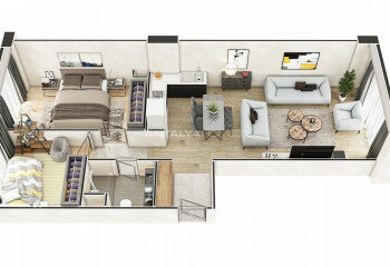 Квартира 3+1 в Стамбуле, Турция | SBB-46287