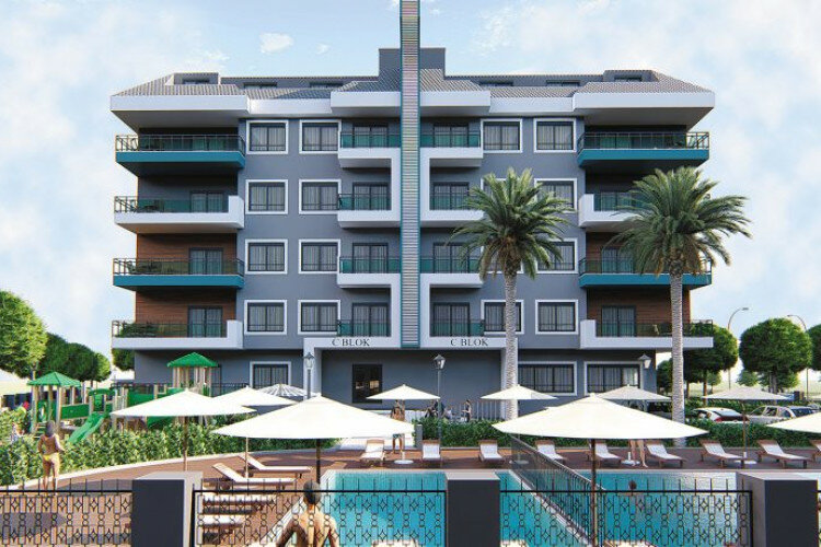 Квартира 1+1 в Оба, Алания, Турция | PKK-33749