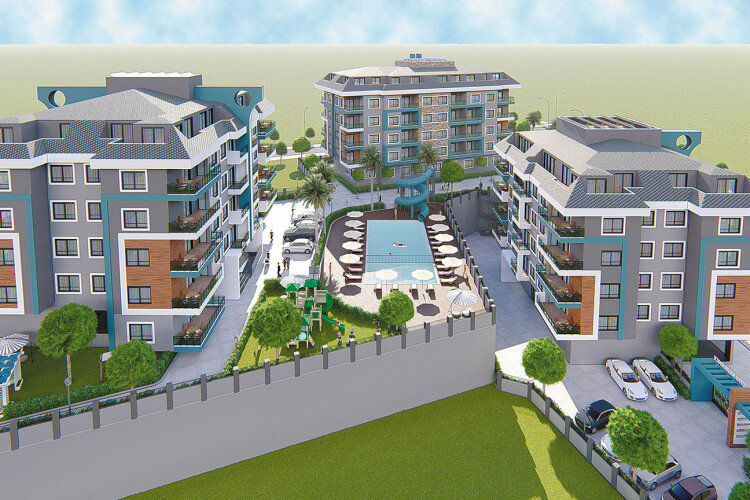 Квартира 1+1 в Оба, Алания, Турция | PKK-33749