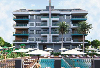 Квартира 1+1 в Оба, Алания, Турция | PKK-33749