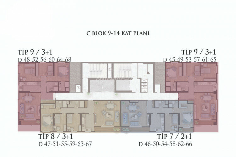 Квартира 3+1 в Картале, Стамбул, Турция | PKK-46671