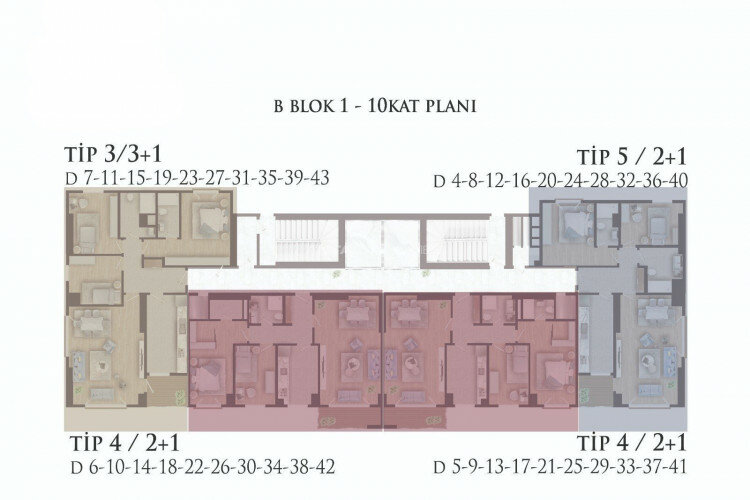 Квартира 3+1 в Картале, Стамбул, Турция | PKK-46671