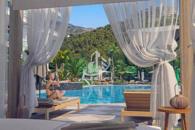 Квартира 1+1 в Каргыджаке, Алания, Турция | STE-16282