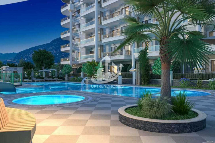 Квартира 1+1 в Каргыджаке, Алания, Турция | STE-16282