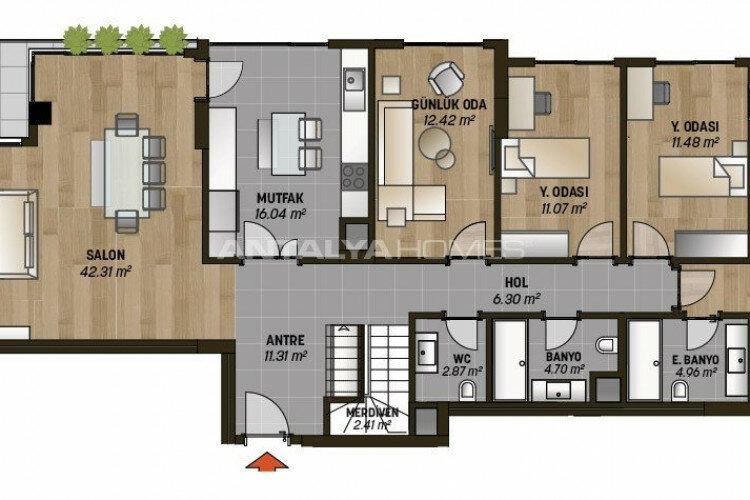 Квартира 4+1 в Стамбуле, Турция | PBB-46437