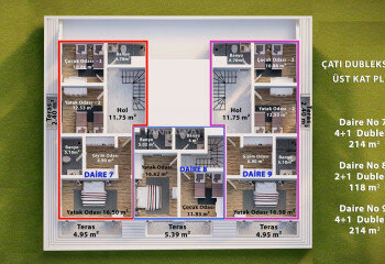 Квартира 2+1 в Анталии, Турция | PTE-45141