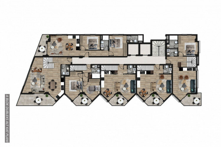 Квартира 2+1 в Анталии, Турция | STE-45205