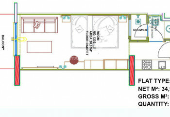 Квартира 3+1 в Ялове, Турция | PTE-46990