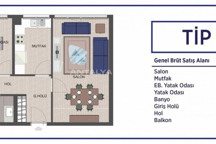 Квартира 4+1 в Стамбуле, Турция | STE-46492