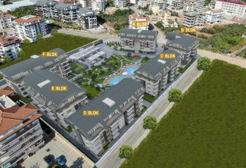 Квартира 2+1 в Оба, Алания, Турция | PKK-24487