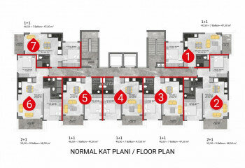 Квартира 2+1 в Анталии, Турция | STE-45189