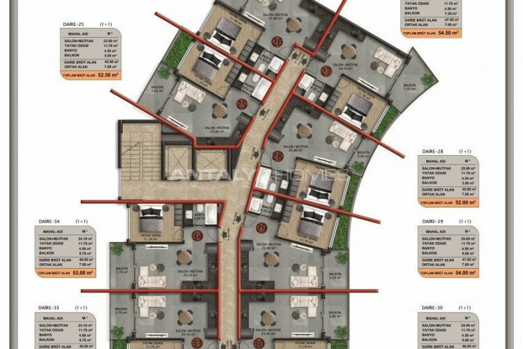 Квартира 3+1 в Анталии, Турция | PBB-45470