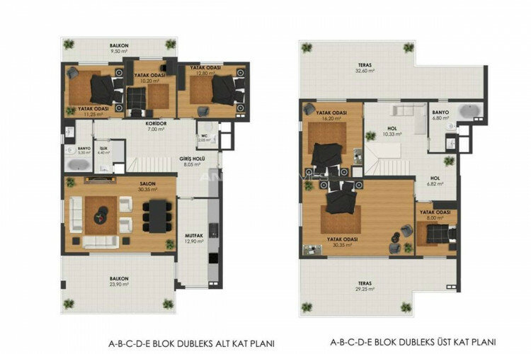 Квартира 5+1 в Бурсе, Турция | PTE-46870