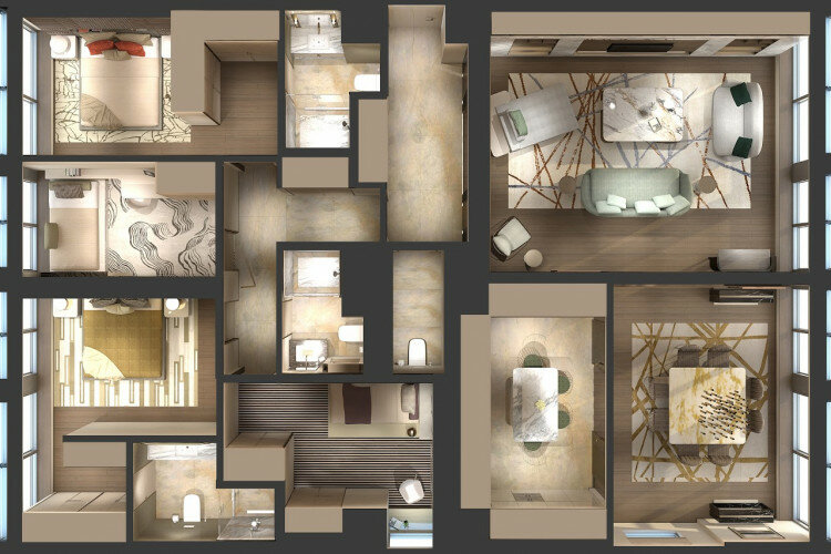 Квартира 4+1 в Стамбуле, Турция | PKK-16148