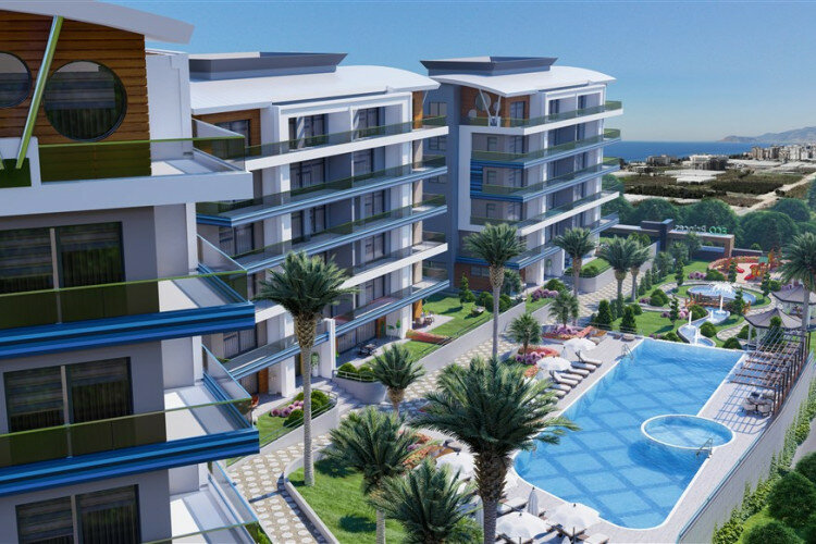 Квартира 3+1 в Каргыджаке, Алания, Турция | PBB-33367