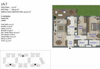 Квартира 4+1 в Кепезе, Анталия, Турция | SBB-44851