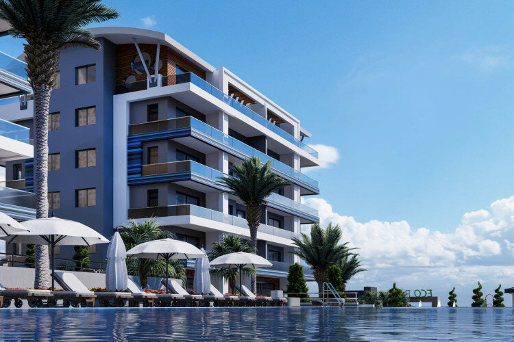 Квартира 1+1 в Каргыджаке, Алания, Турция | STE-44193