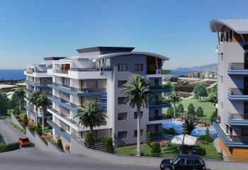 Квартира 1+1 в Каргыджаке, Алания, Турция | STE-44193