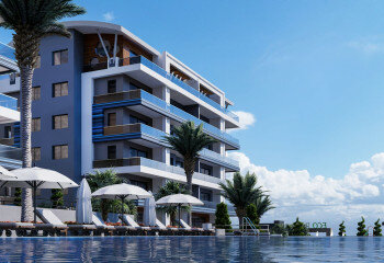Квартира 1+1 в Каргыджаке, Алания, Турция | STE-44193
