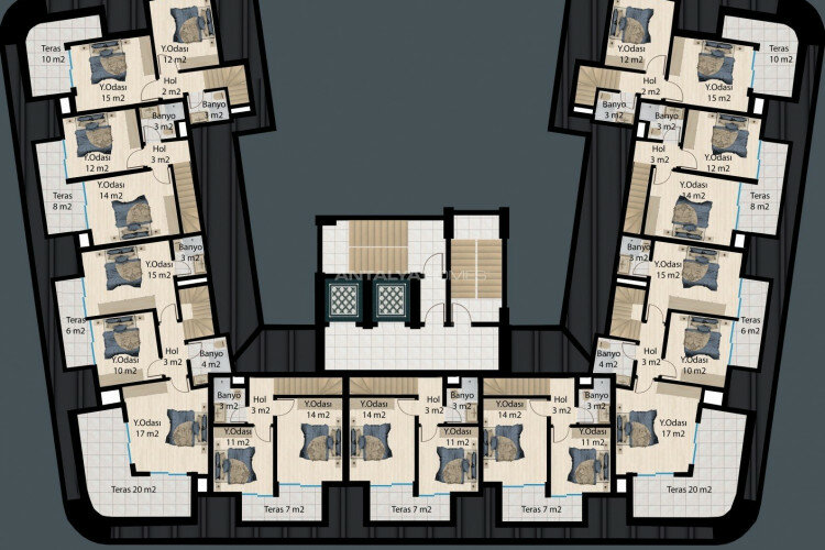 Квартира 2+1 в Анталии, Турция | PBB-45433