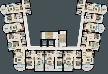 Квартира 2+1 в Анталии, Турция | PBB-45433