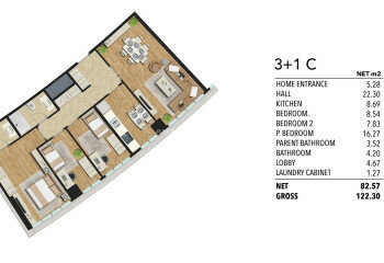 Квартира 1+1 в Малтепе, Стамбул, Турция | PKK-46411