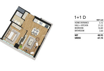 Квартира 1+1 в Малтепе, Стамбул, Турция | PKK-46411