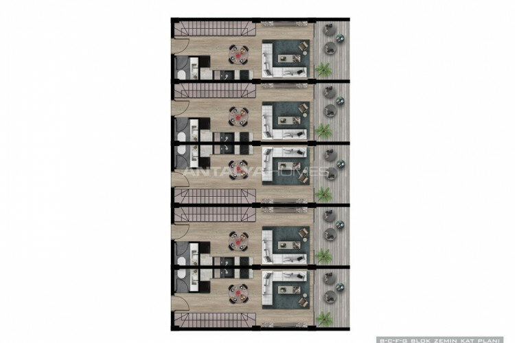 Квартира 2+1 в Анталии, Турция | STE-45560