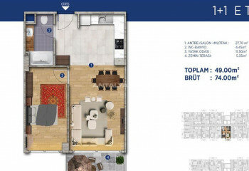 Квартира 5+1 в Стамбуле, Турция | STE-46303