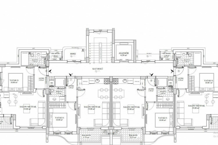 Квартира 1+1 в Анталии, Турция | PBB-45288