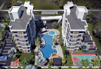 Квартира 1+1 в Анталии, Турция