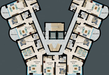 Квартира 1+1 в Анталии, Турция | PBB-45431