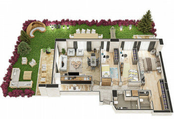 Квартира 2+1 в Стамбуле, Турция | STE-46286