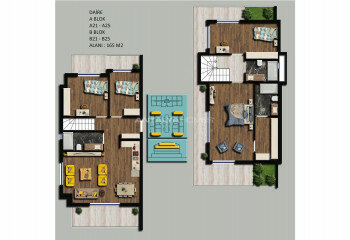 Квартира 2+1 в Коньяалты, Анталия, Турция | SBB-45195