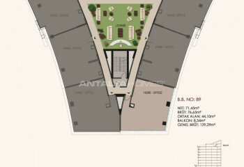 Квартира 1+1 в Стамбуле, Турция | PKK-46488
