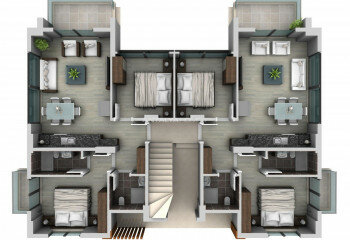 Квартира 4+1 в Мугле, Турция | PTE-45773