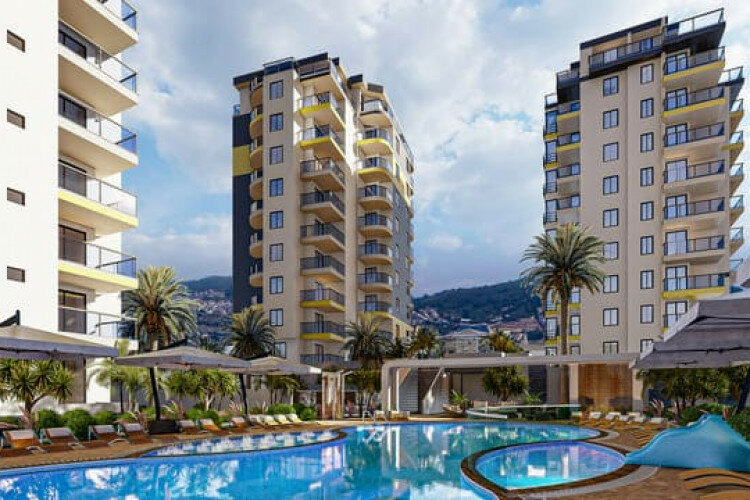 Квартира 1+1 в Махмутларе, Алания, Турция | PTE-35440
