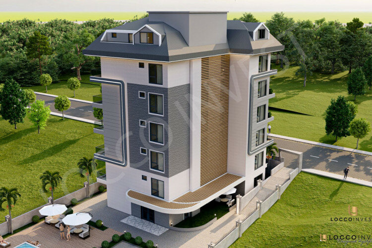 Квартира 1+1 в Кестеле, Алания, Турция | PTE-44680